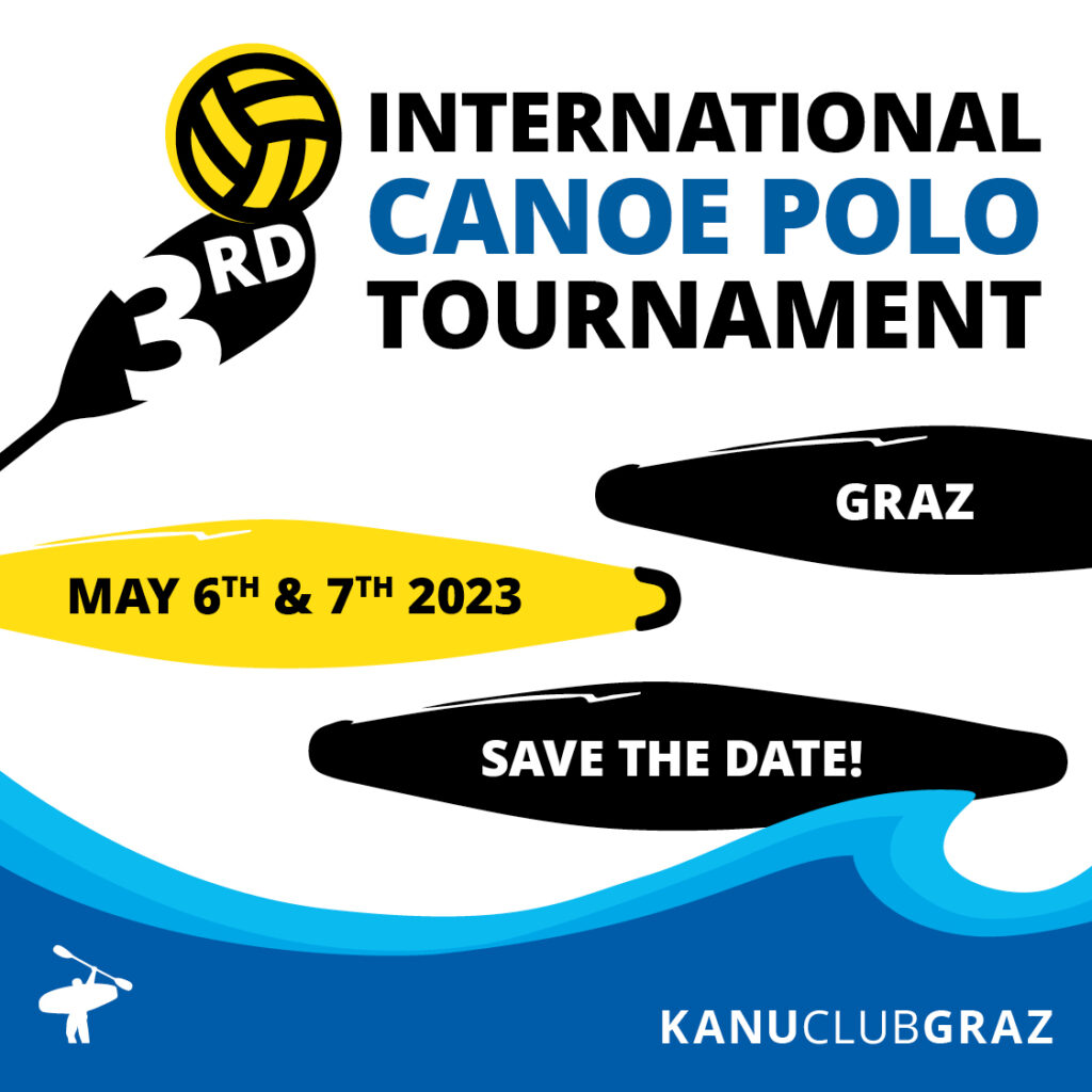 flyer 3rd canoe polo tournament graz 2023