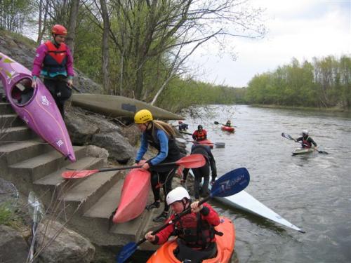 Anpaddeln Mur 2008 – Foto 1